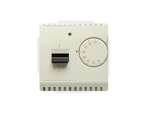 SIMON Basic BMRT10W.02/12 Termostat univerzální s otočným nastavením teploty, vestavěný senzor, (str