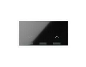 Kryt žaluziového spínače SIMON 10002080-138, iO, černá