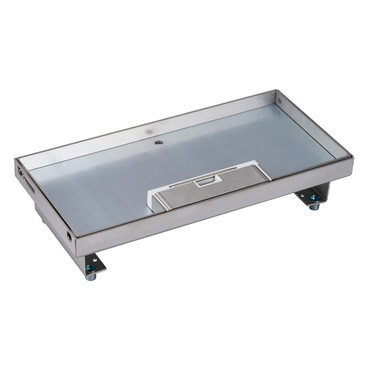 SIMON KF870/8 Kryt krabice podlahové ocelové KGH, k základně KGH na 8 přístrojů K45 (KGH801/8), ocel