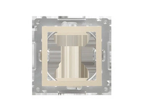 Adaptér přechodový SIMON 55 TA45.01/144, (průchodka) pro zařízení standardu 45 × 45 mm, champagne ma