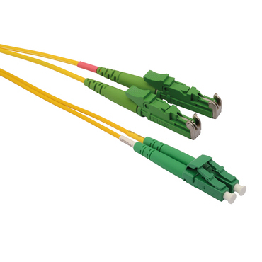 Kabel patch SOLARIX SXPC-E2000/LC-APC-OS-5M-D, E2000/APC-LC/APC, Singlemode, 9/125, OS, Duplex, 5m