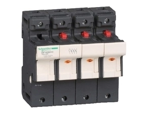 SCHN DF143NVC Pojistkový odpojovač 14x51 3P+N 50A signaliazce RP 0,62kč/ks