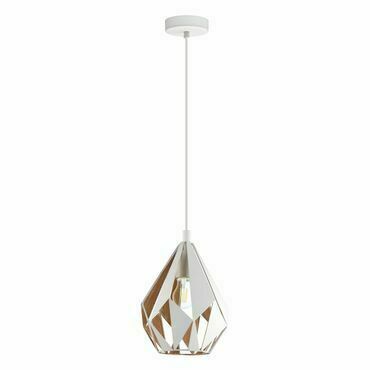 Závěsné svítidlo CARLTON 1 bílá 280×205 mm 1X60W EGLO