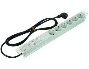 DEHN 909251  Svodič přepětí - zásuvková lišta SFL-Protector pro datové skříně 19" DEHN DEHN