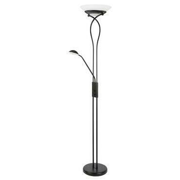 Stojací lampa Gamma Trend matná černá E27 2×15W RABALUX 4554
