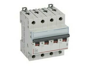 Jistič čtyřpolový LEGRAND 409537 DX3 4P D40 10000A/16KA