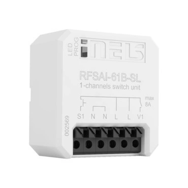 ELKO 8204 RFSAI-61B-SL Spínací prvek, 1 -kanálový, bezšrobové svorky, náhrada RFSA-61B RP 0,038kč/ks