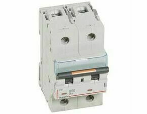 Jistič dvoupolový LEGRAND 409721 DX3 2P B50 25KA
