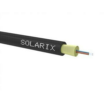 Kabel optický SOLARIX SXKO-DROP-4-OS-LSOH, 4vl, Singlemode, 9/125, OS, 3,6mm, LSOH, Eca, 1m