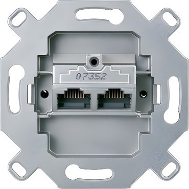 SCHN MTN465706 Merten - Mechanismus zásuvka datová dvojitá RJ45 kat.6