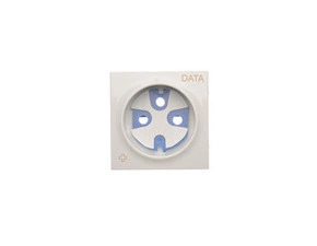SIMON 54 DGD1P/AB11 Kryt + klíč pro zásuvku DATA, antibakteriální bílá