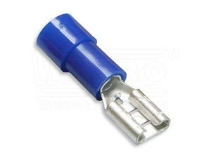 wpr8898 OBP-PI-2.5-2805-PA lisovací objímka plochá poloizolovaná PA (polyamid), EASY ENTRY, 1,5 - 2,