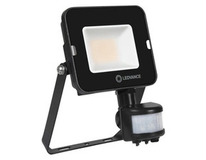 LED reflektor LEDVANCE FL COMP SEN V 20W 830 SYM 100 BK, černá