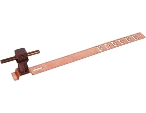 DEHN 204187  Podpěra vedení UNIsnap, Cu/plast hnědý H 36mm, pro prům. 8mm, se vzpěrou L 335mm DEHN DEHN