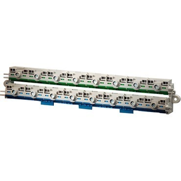 HEN KV FC 36 Svorkovnice PE+N, každá 8x 25mm2+ 36x 4mm2, svorkovnice N dělitelná do čtyř sekcí, prov