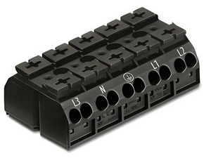 WAGO 862-2505 4vodičová přístrojová přípojná svorka