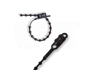 wpr7780 WT-BSS-145BK vázací pásky rozdělávací kuličkové BALL SOFT STRAP, délka 145 mm, PE (polyetyle