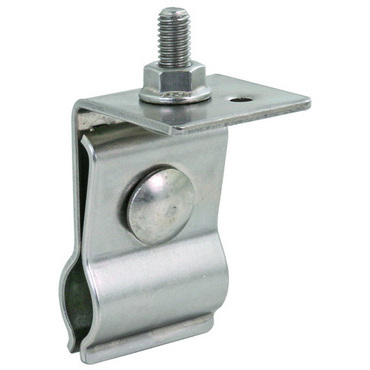 DEHN 123040  Držák pro kovovou střechu skulatým falcem KAL-ZIP rozsah   O20-25mm Nerez DEHN DEHN