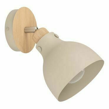 Svítidlo bodové EGLO WL 1 E27 SAND HOLZOPTIK ARRECIFE