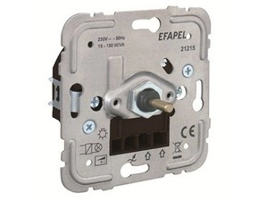 ELKO 21215 Stmívač pro nízkonapěťové žárovky a stmívatelné LED R, C 150 VA. Stmívatelné LEDky. Tichý