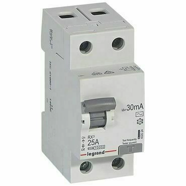 Chránič dvoupolový LEGRAND 402024 RX3 CHRÁN. 2P 25A 30MA AC