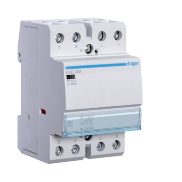 HAG ESD463 Stykač 63A, 4S, 24V AC