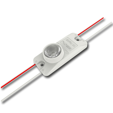 LED modul MC LED 1x SMD3535, 2,2W, 12V, 166mA, 6550K, vyzařovací úhel 10°x40°, IP65