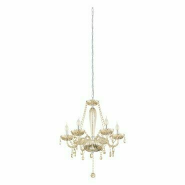 Svítidlo závěsné EGLO HL 6 E14 COGNAC BASILANO