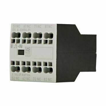 EATON 199321 DILA-XHI04-PI Pomocné kontakty pro stykače DILA, DILM7…38, 4V, Push-in svork