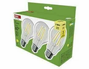 EMOS ZF5D42.3 LED FLM A60 5,9W(60W) 806lm E27 WW 3PC