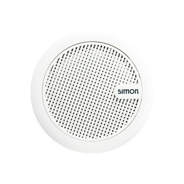 SIMON 82 05505-30 Kryt reproduktoru 5”, do zavěšených stropů ,bílý