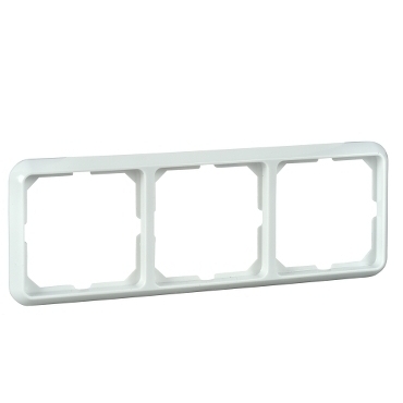 SCHN 204304 ELSO Fashion - krycí rámeček, trojnásobný, čistě bílá