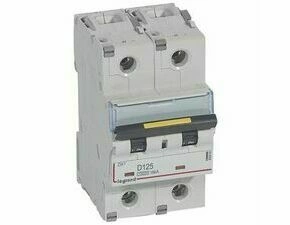 Jistič dvoupolový LEGRAND 409460 DX3 2P D125 10000A/16KA