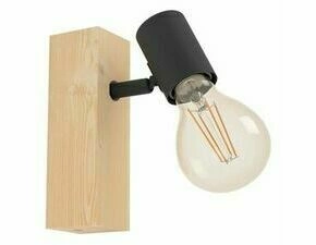 EGLO BALKEN/1 E27 HOLZ/SCHWARZ 'TOWNSHEND 3'