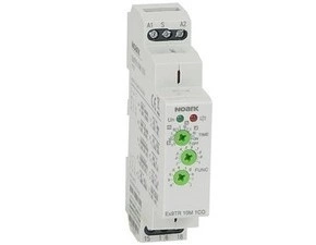 NOARK 111732 Ex9TR 10M 1CO Multifunkční časové relé, 10 funkcí,1x Přepínací kontakt 16A, 12-240V AC/