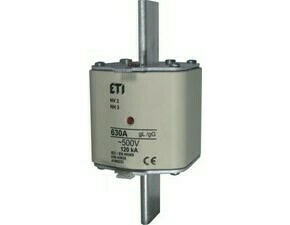 ETI 004186133 pojistka, NH3 gG 630A/400V