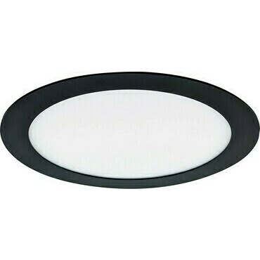 LED svítidlo vestavné GREENLUX LED VEGA-R Black 24W CCT