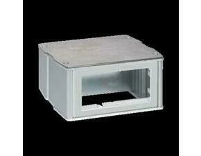 Minivěž dvoustranná SIMON KT400/8, kovová Simon KT, na 4 moduly K45, hliníková/nerezová ocel