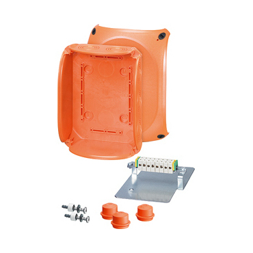 HEN FK 1608 Krabicová rozvodka 10-ti pólová se zachováním funkčnosti se svorkovnicí 2,5 mm2, Cu