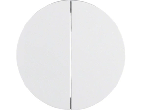 HAG 16232089 Kolébka, dělená, Berker R.1/R.3, bílá, lesk