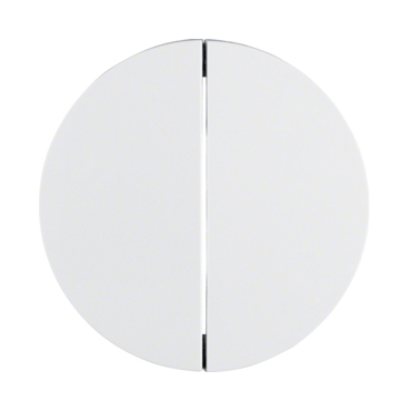 HAG 16232089 Kolébka, dělená, Berker R.1/R.3, bílá, lesk