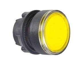 SCHN ZB5AH083 Ovládací hlavice "Stiskem zapni-stiskem vypni", lícující - žlutá