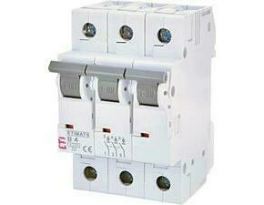 Jistič třípolový ETI 002115511, ETIMAT 6 3p B4