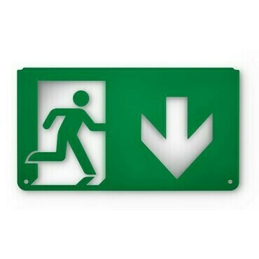 Přísušenství pro nouzové svíidlo PHILIPS EM159Z WL/CM EXIT SIGN LEGEND DOWN