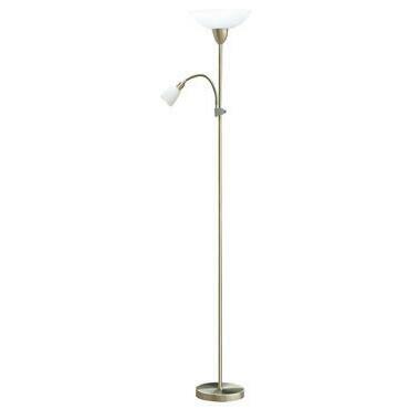 Stojací lampa Diana saténová chromová E27 1×60W RABALUX 4067