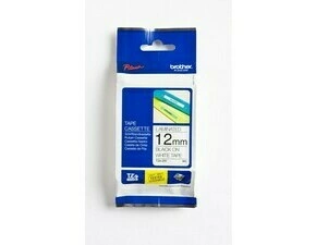 BROTHER  TZe-231, laminovaná páska 12 mm, černý tisk na bílé