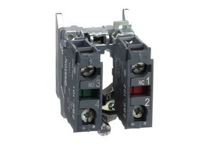 SCHN ZB4BZ105 Polosestavy kontaktů, 1 Z + 1 V