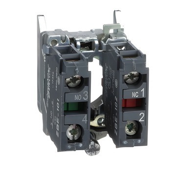 SCHN ZB4BZ105 Polosestavy kontaktů, 1 Z + 1 V