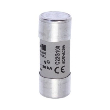 EATON C22G100 C22G100 Válcová pojistka GG 500V AC 100A C22(22,2x58mm)