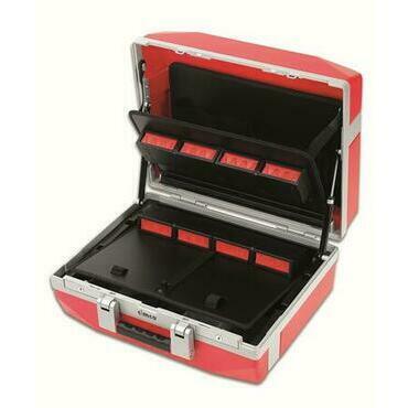 CIMCO 178076 Plastový kufr DIAMANT 35 červený 430x498x235 mm